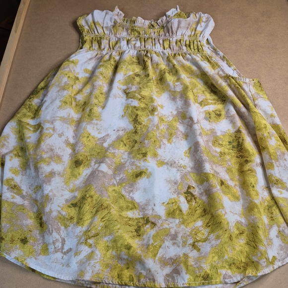 Joie Dresses & Skirts - Joie Yellow and Cream Patterned Dress